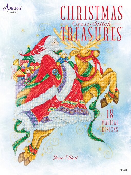 Title details for Christmas Cross-Stitch Treasures by Joan Elliott - Wait list